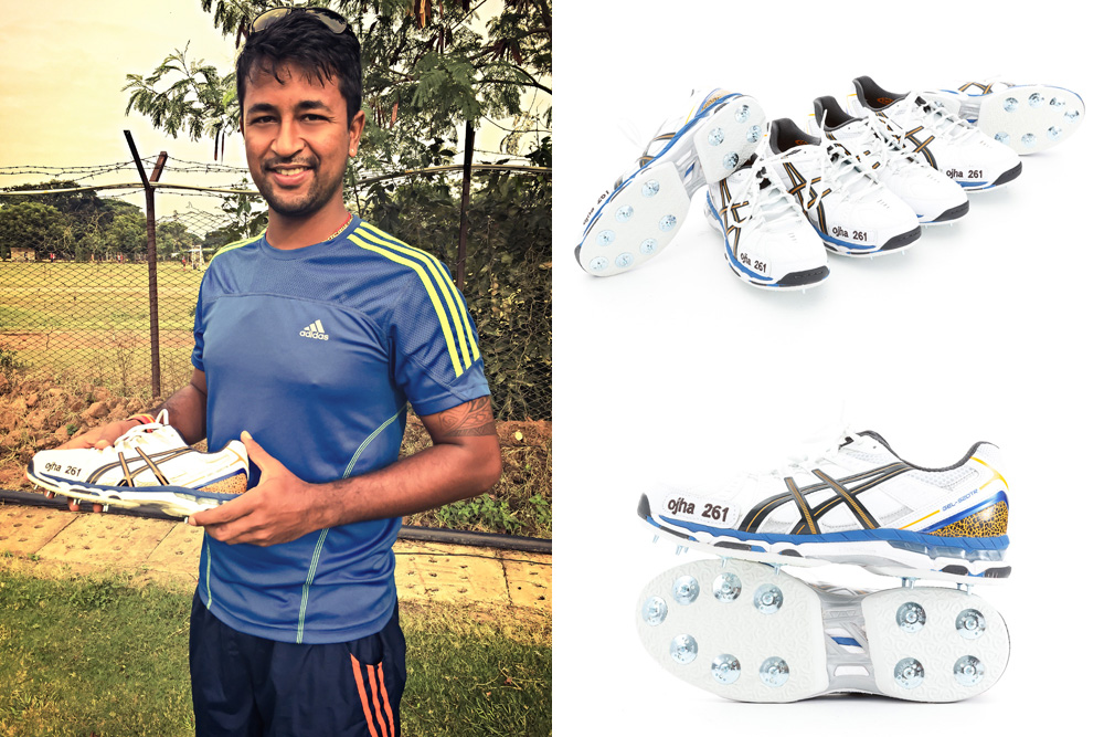 indian cricket team shoes brand